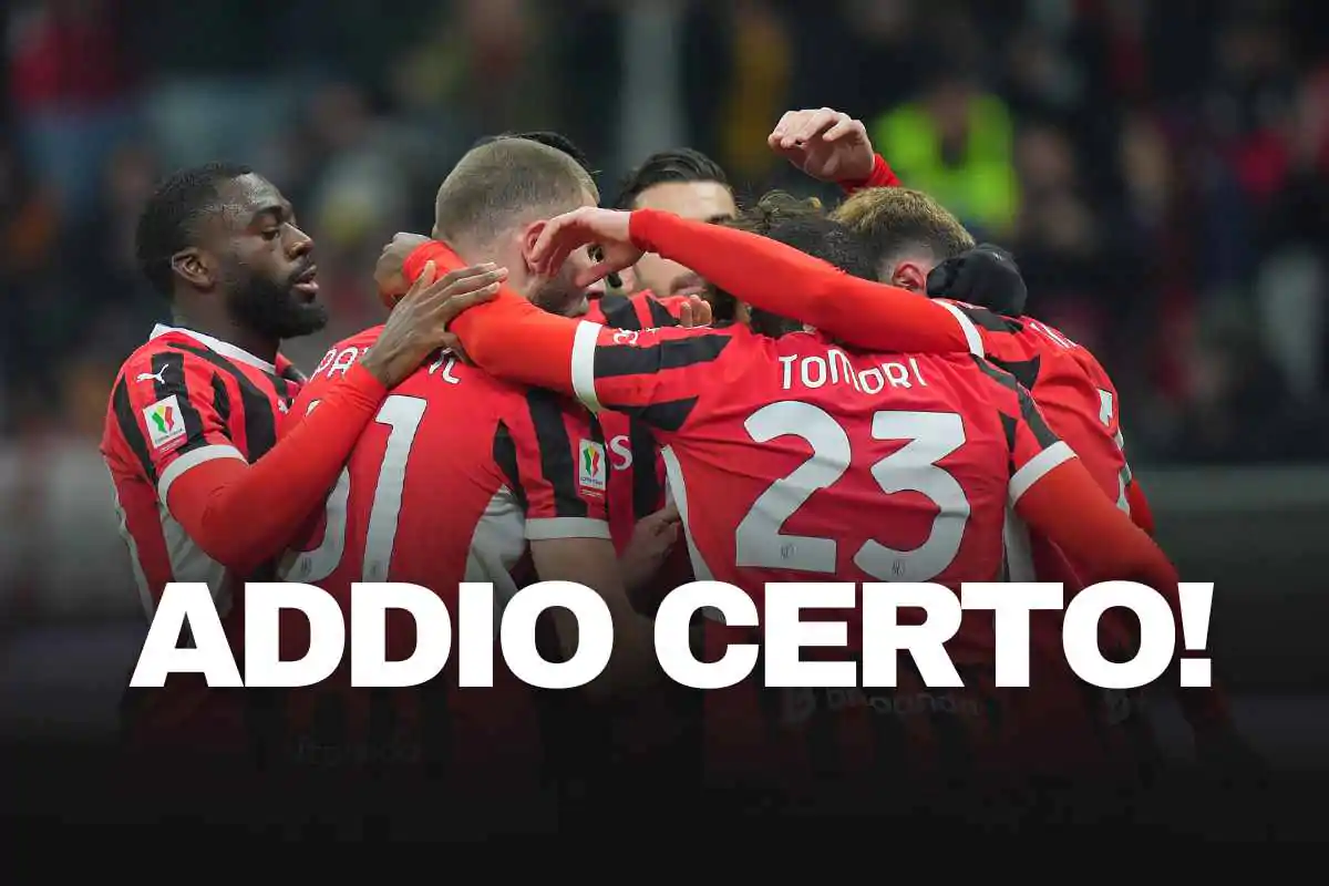 Milan, addio a fine stagione