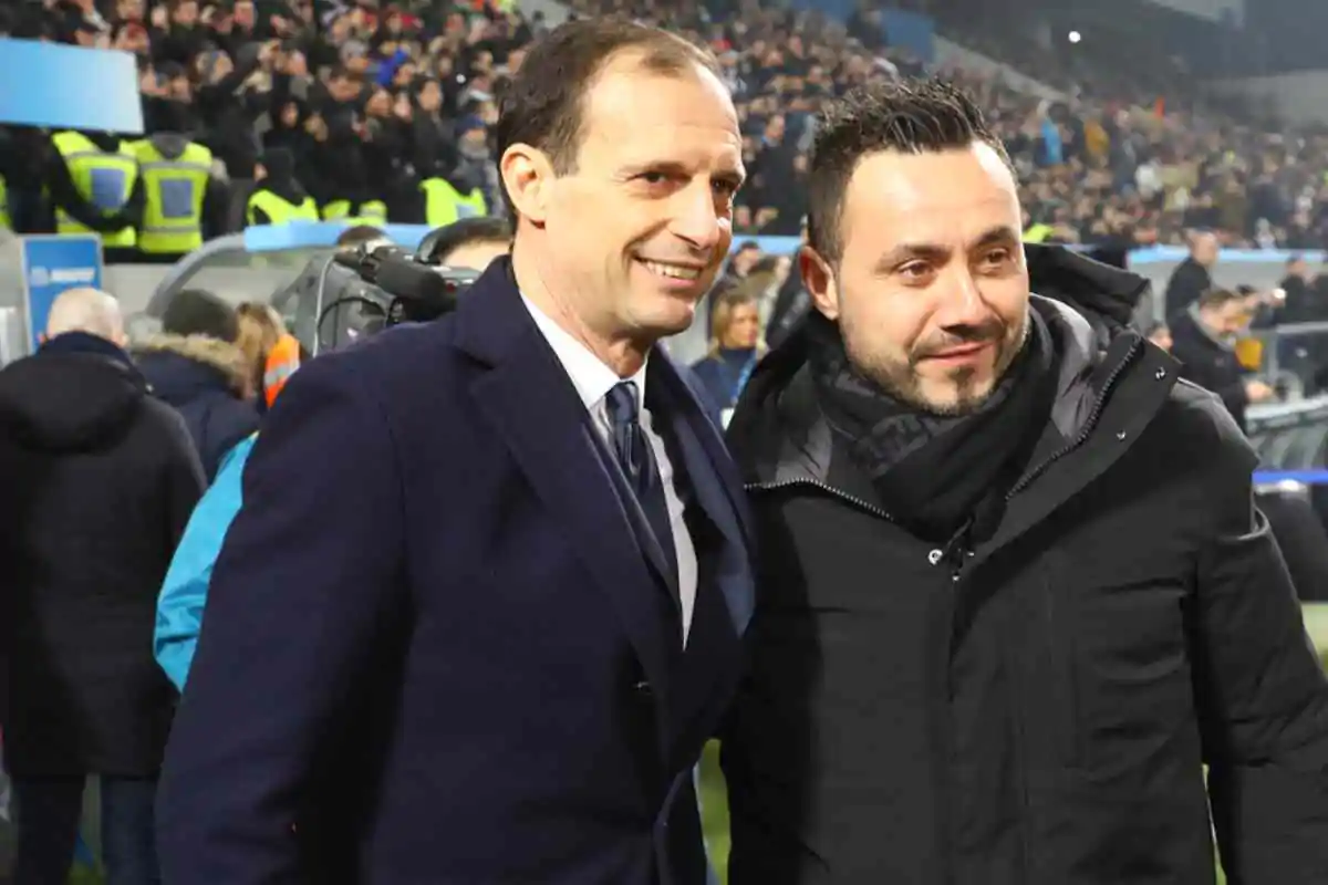 Allegri e De Zerbi