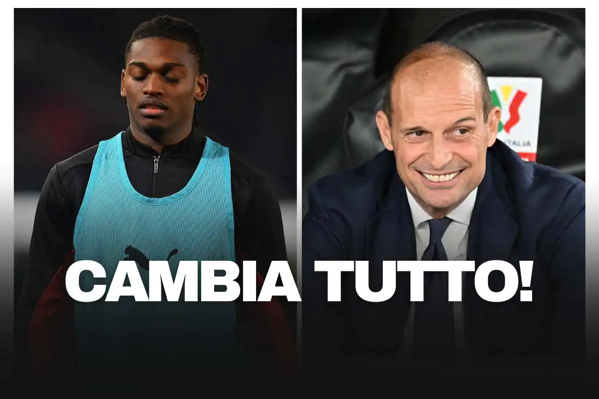 Milan, con Allegri cambia il futuro di Leao