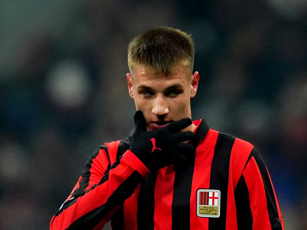 Camarda in maglia Milan