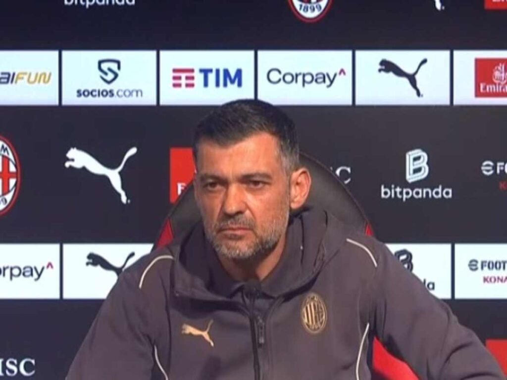 Conceicao in conferenza