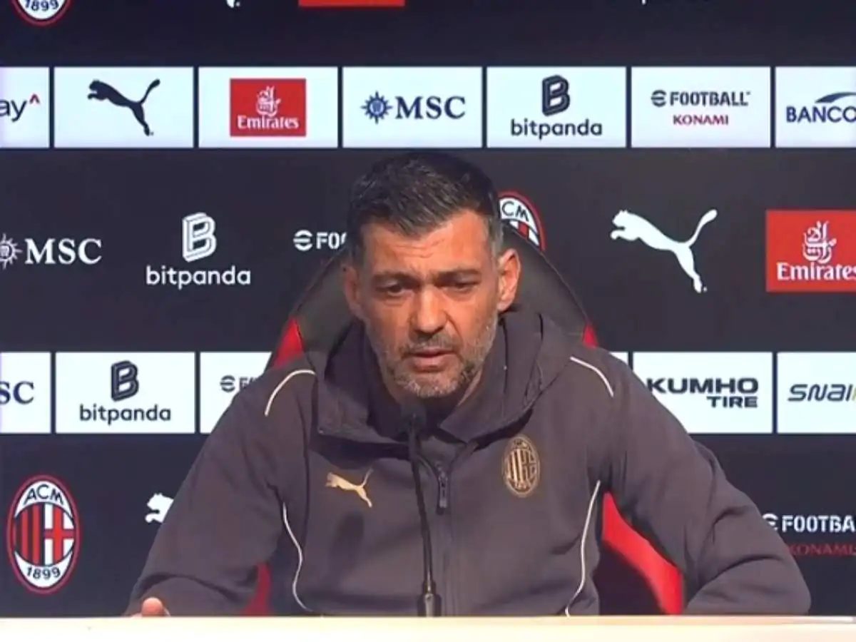 Conceicao in conferenza