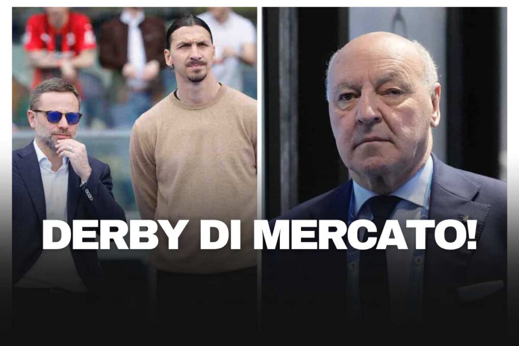 Derby di mercato tra Milan e Inter