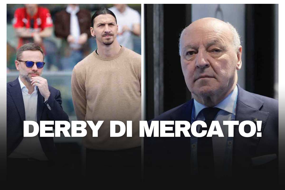 Derby di mercato tra Milan e Inter