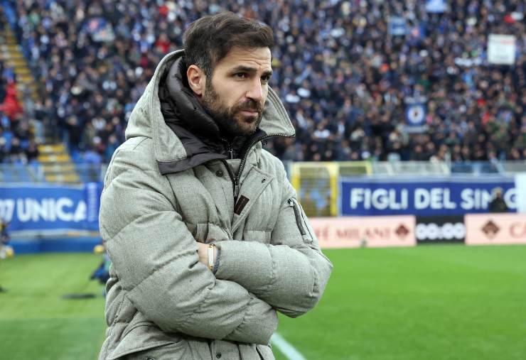 Fabregas durante una partita