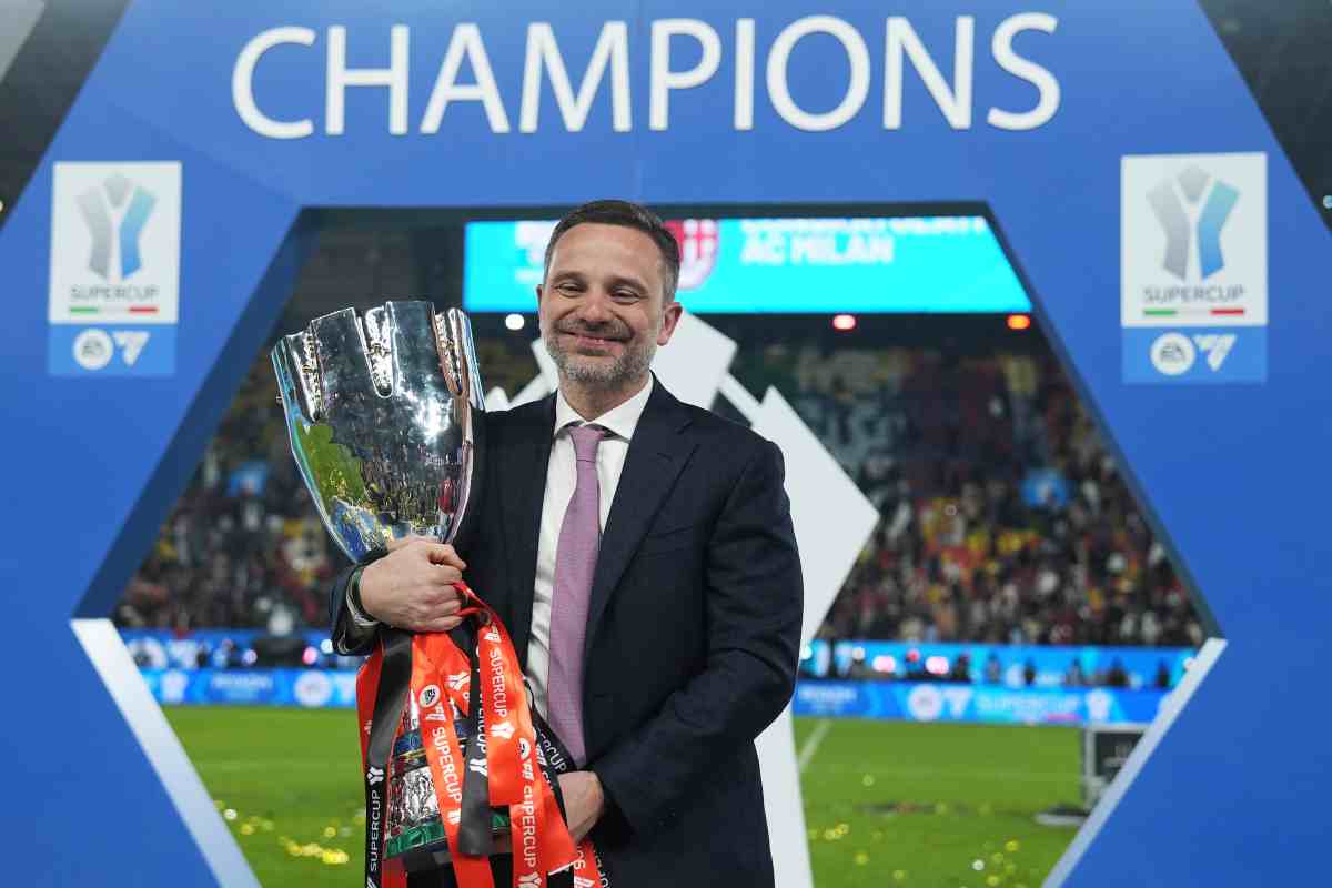 Furlani con la Supercoppa