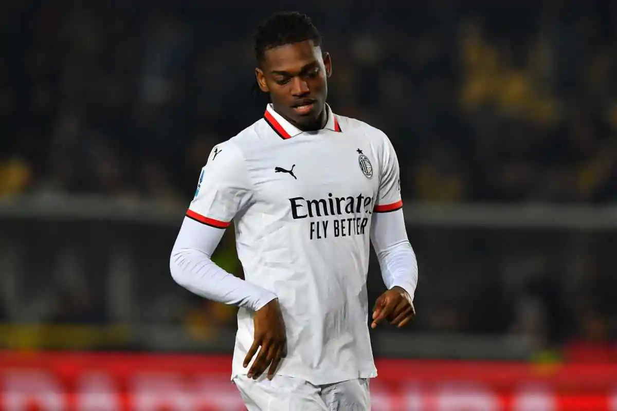 Rafael Leao in campo