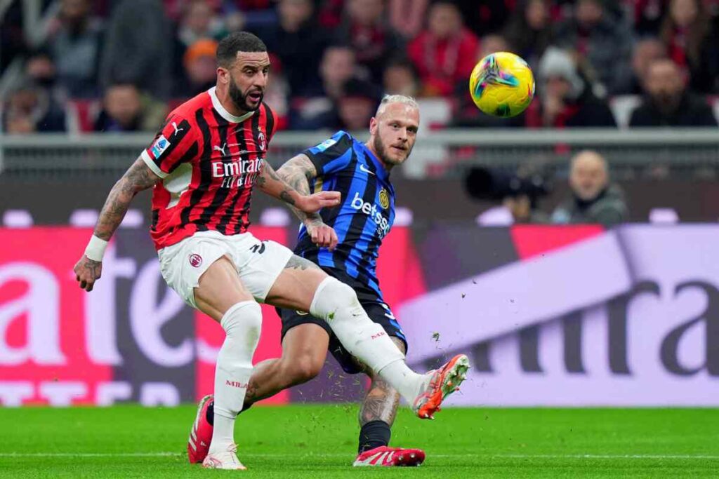 Walker e Dimarco in campo