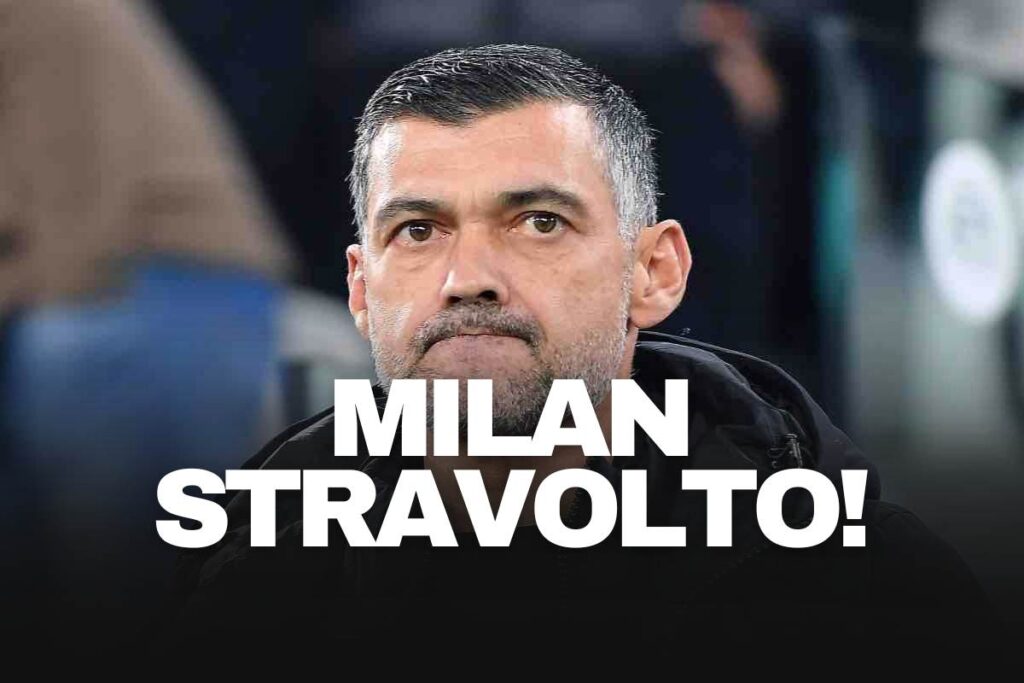 Napoli-Milan, Conceicao cambia tutto