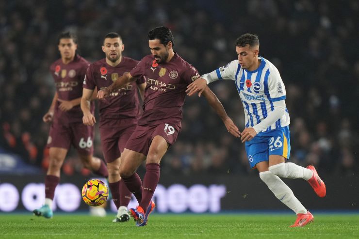 Yasin Ayari in partita vs City