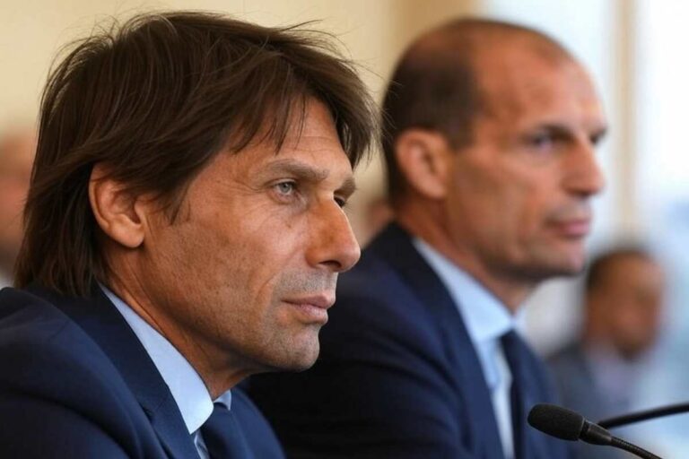 Antonio Conte e Massimiliano Allegri