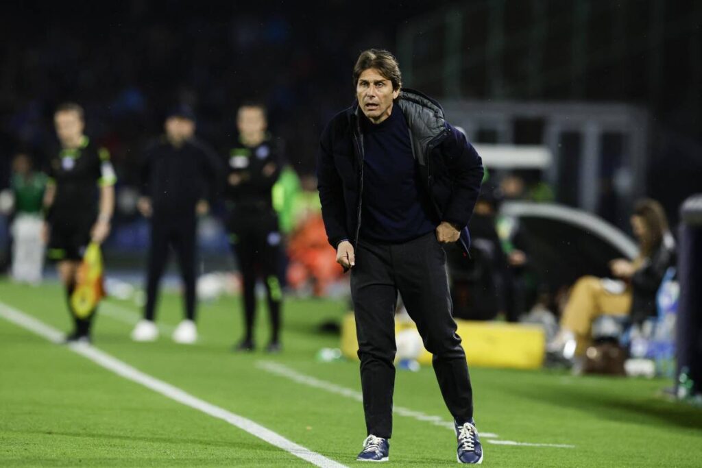 Conte in panchina