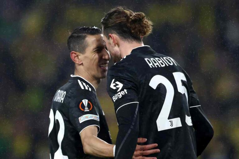 Di Maria e Rabiot ai tempi della Juventus
