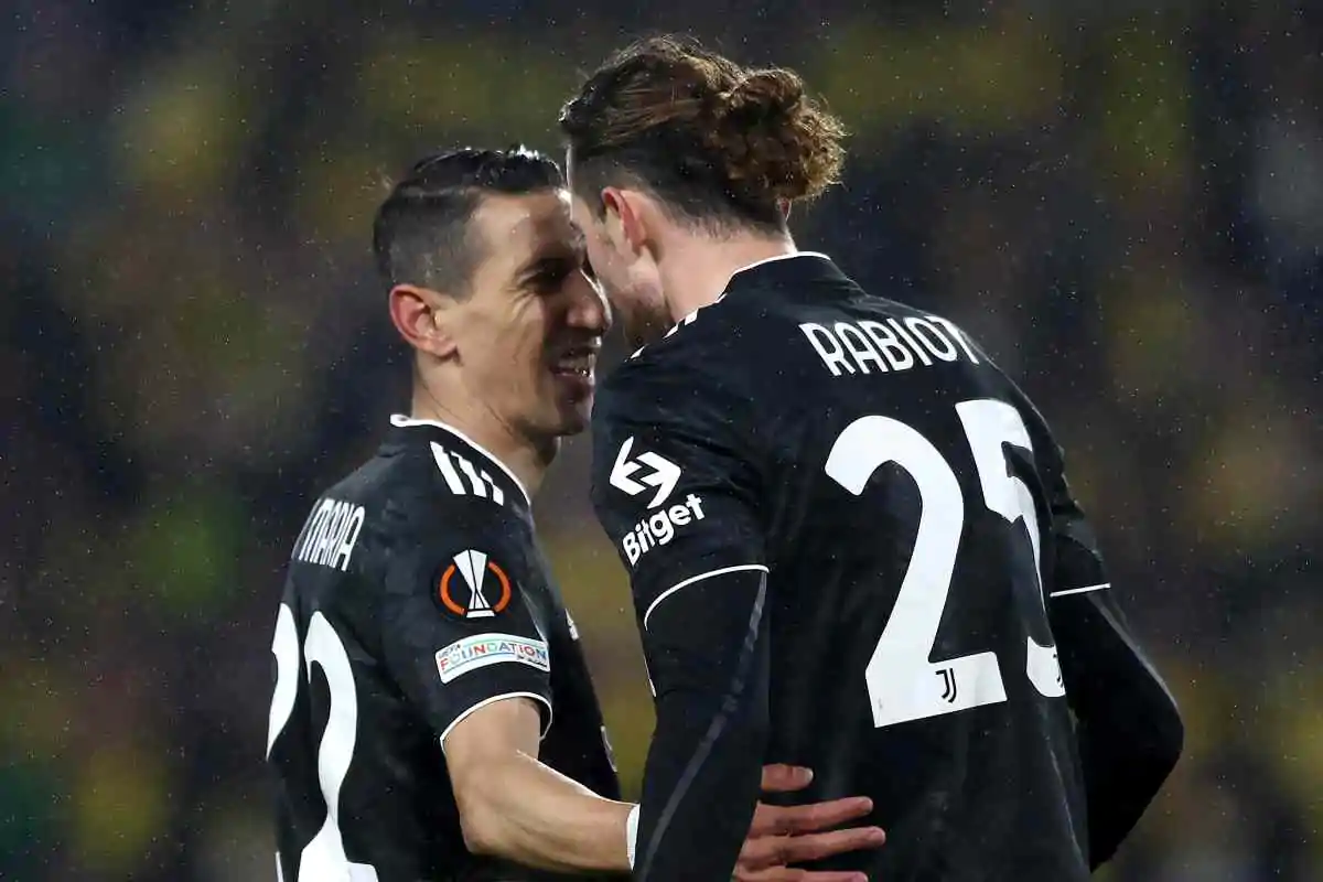 Di Maria e Rabiot ai tempi della Juventus