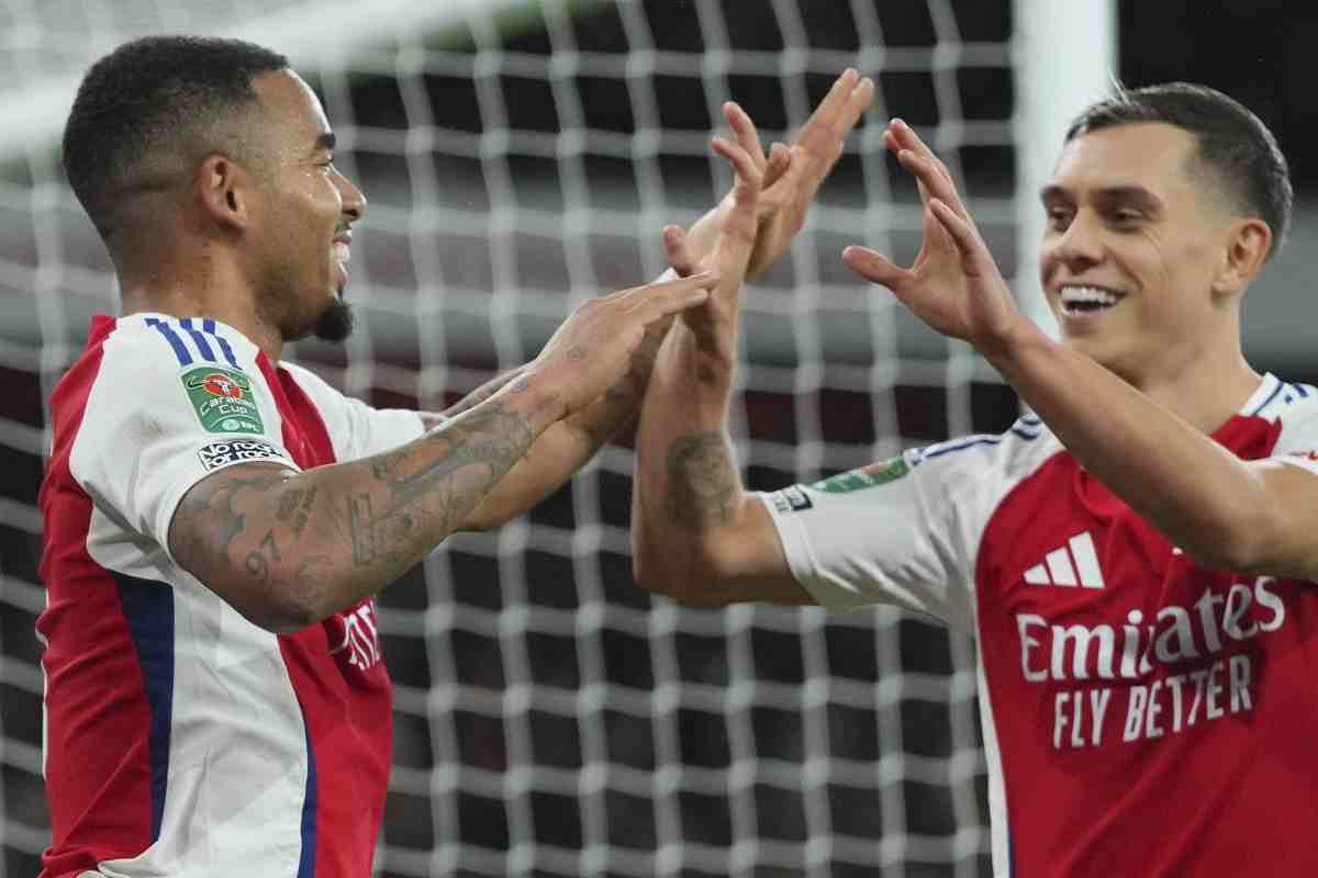 Gabriel Jesus e Trossard