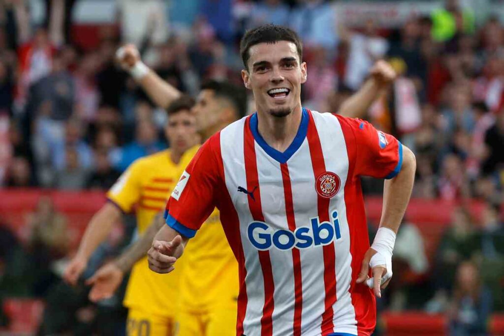 Girona esulta dopo un gol