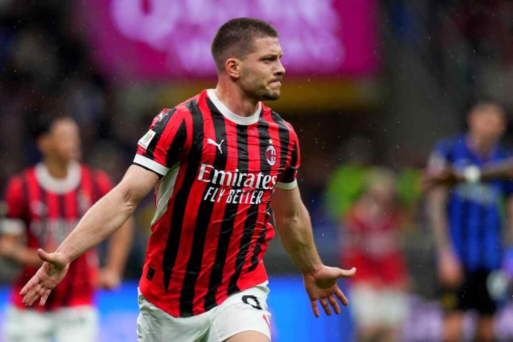 Luka Jovic esultanza