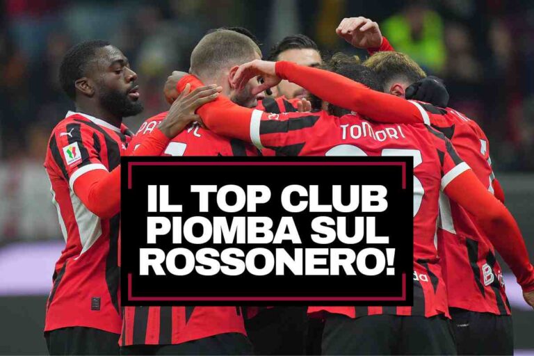 Milan, il top club piomba sul rossonero