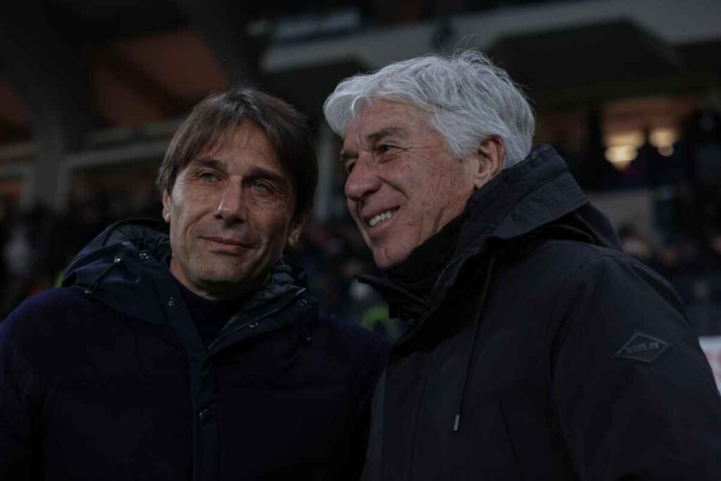 Conte e Gasperini in primo piano