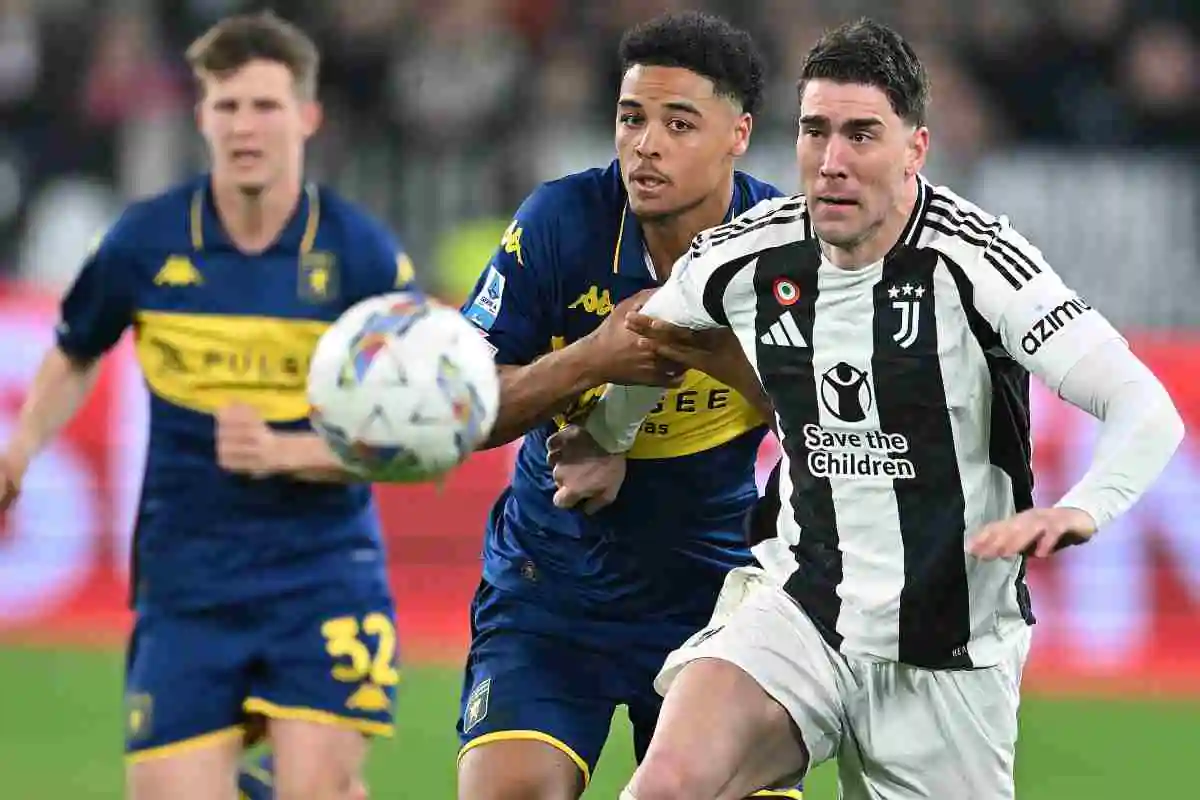 De Winter a contrasto con Vlahovic