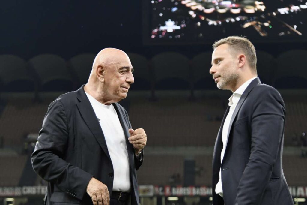Galliani e Furlani al trofeo Berlusconi