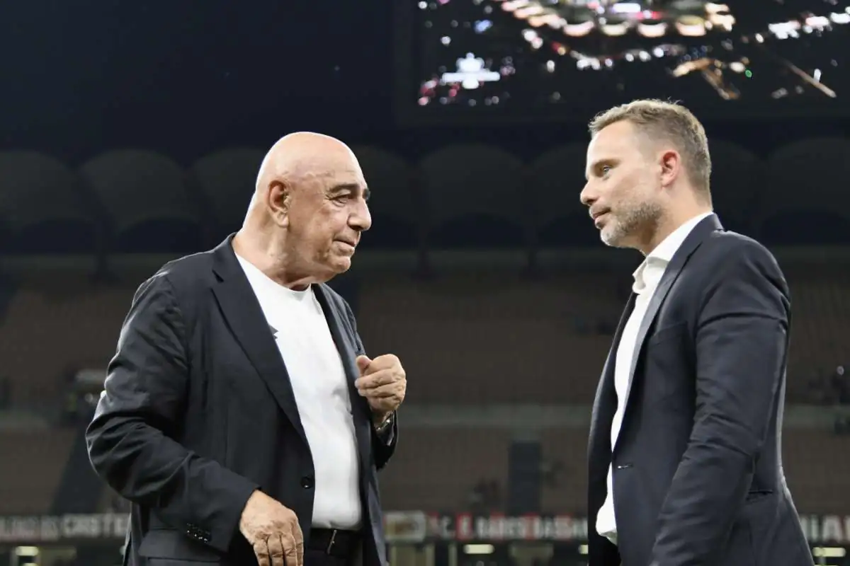 Galliani e Furlani al trofeo Berlusconi