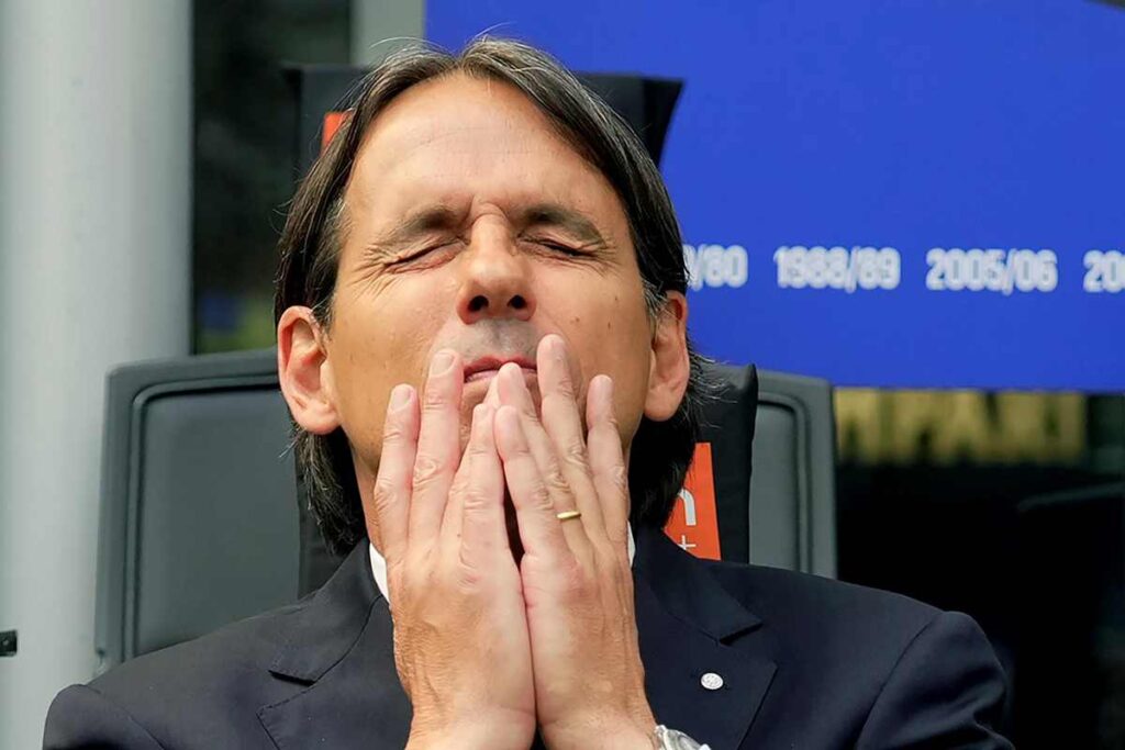 Inzaghi disperato