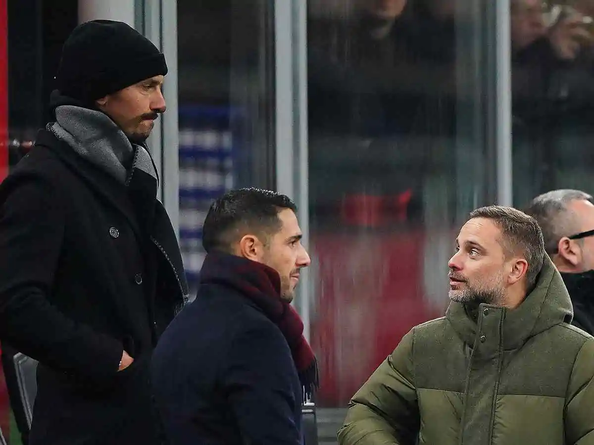 Dirigenza Milan a colloquio