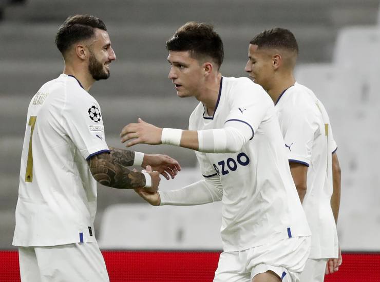 Balerdi con un compagno