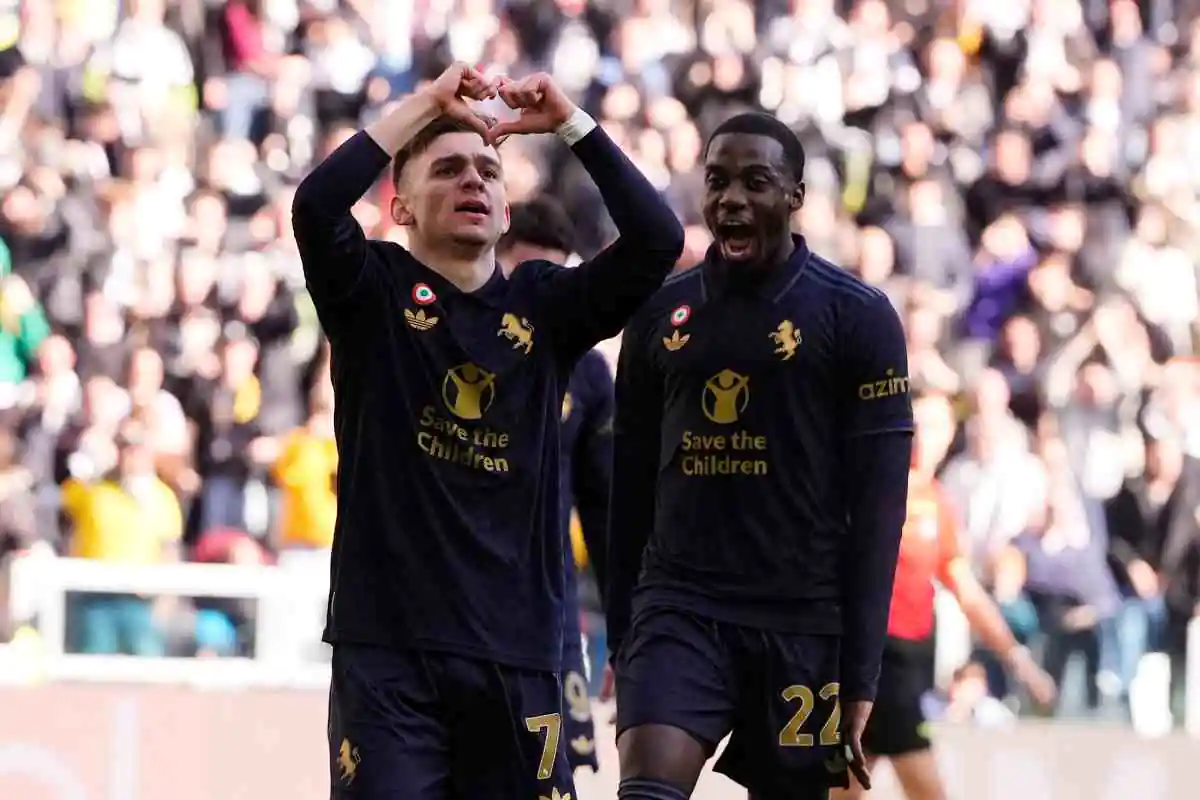 Conceicao esulta con Weah