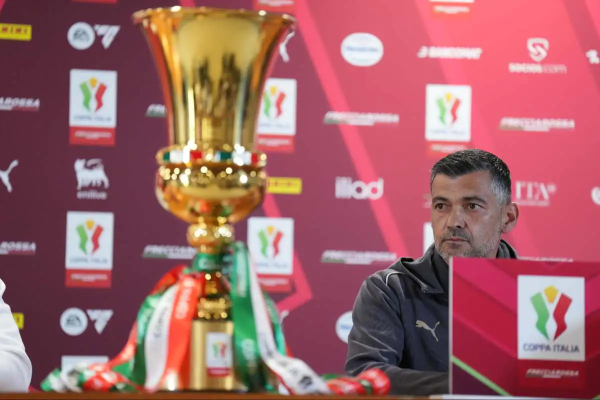 Conceicao in conferenza