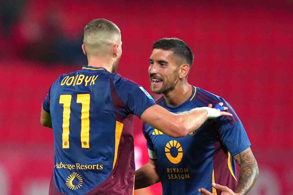 Dovbyk insieme a Pellegrini