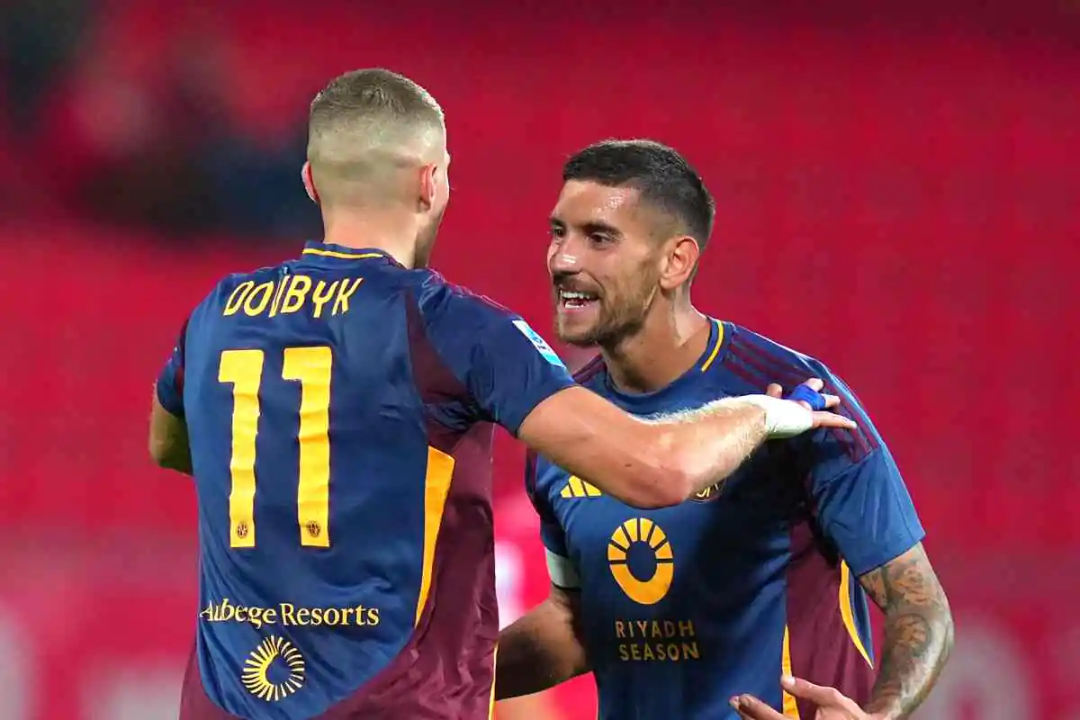 Dovbyk insieme a Pellegrini