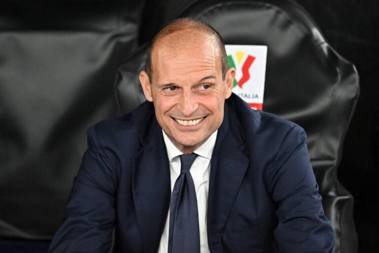 Massimiliano Allegri in panchina (1)