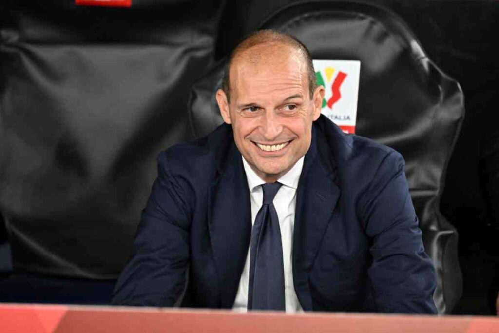 Allegri sorride