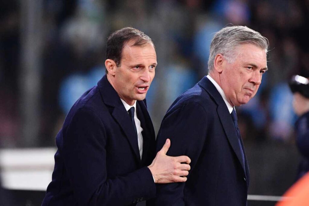 Allegri e Ancelotti