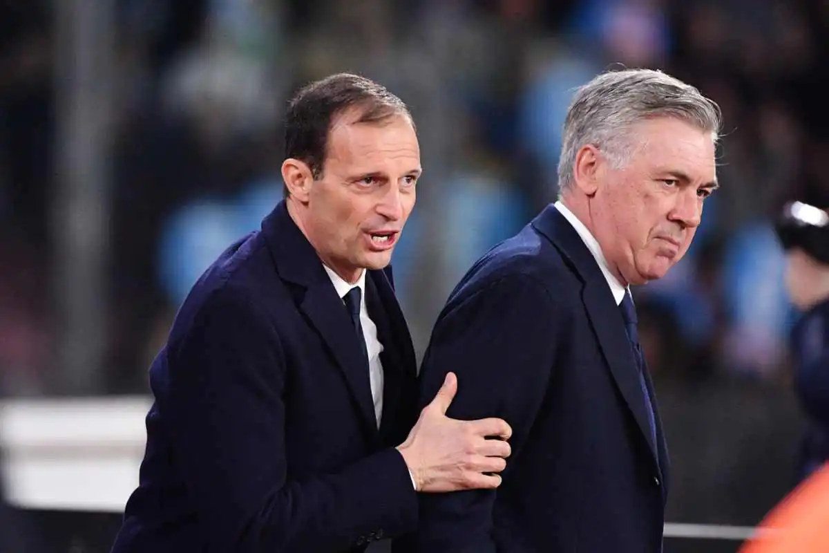 Allegri e Ancelotti