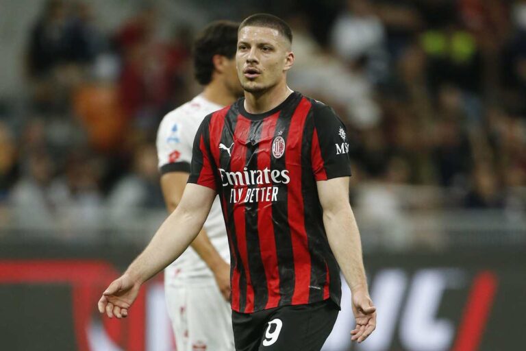 Calciomercato Milan, Luka Jovic saluta ufficialmente i rossoneri