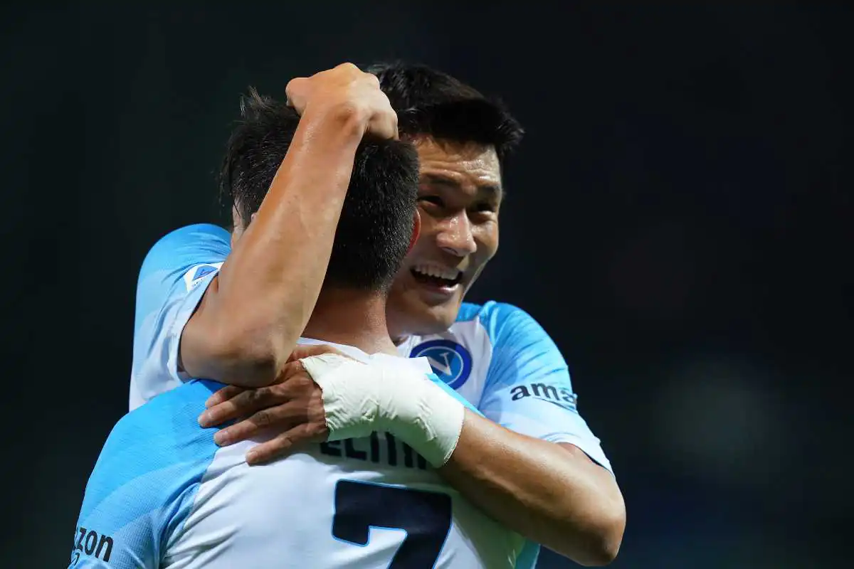 Elmas e Kim ai tempi del Napoli