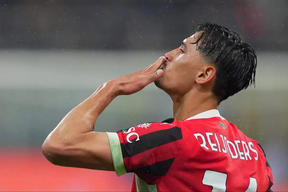 Reijnders saluta il Milan