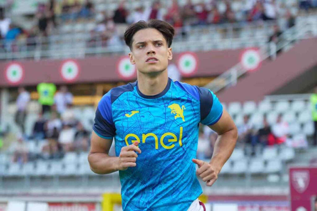 Ricci in primo piano