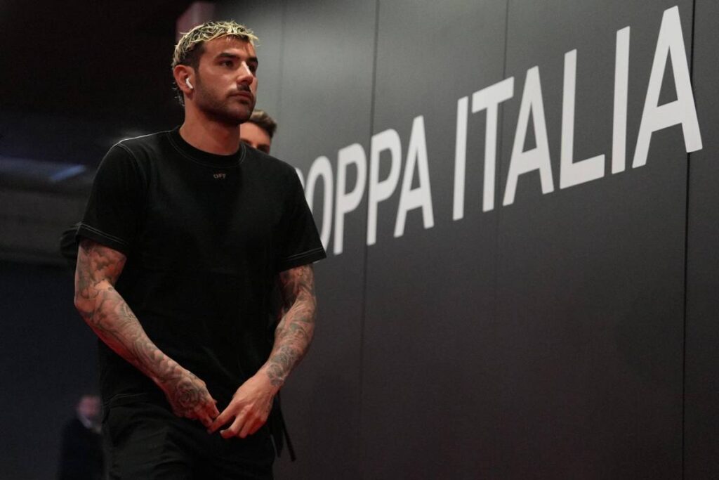 Theo negli spogliatoi