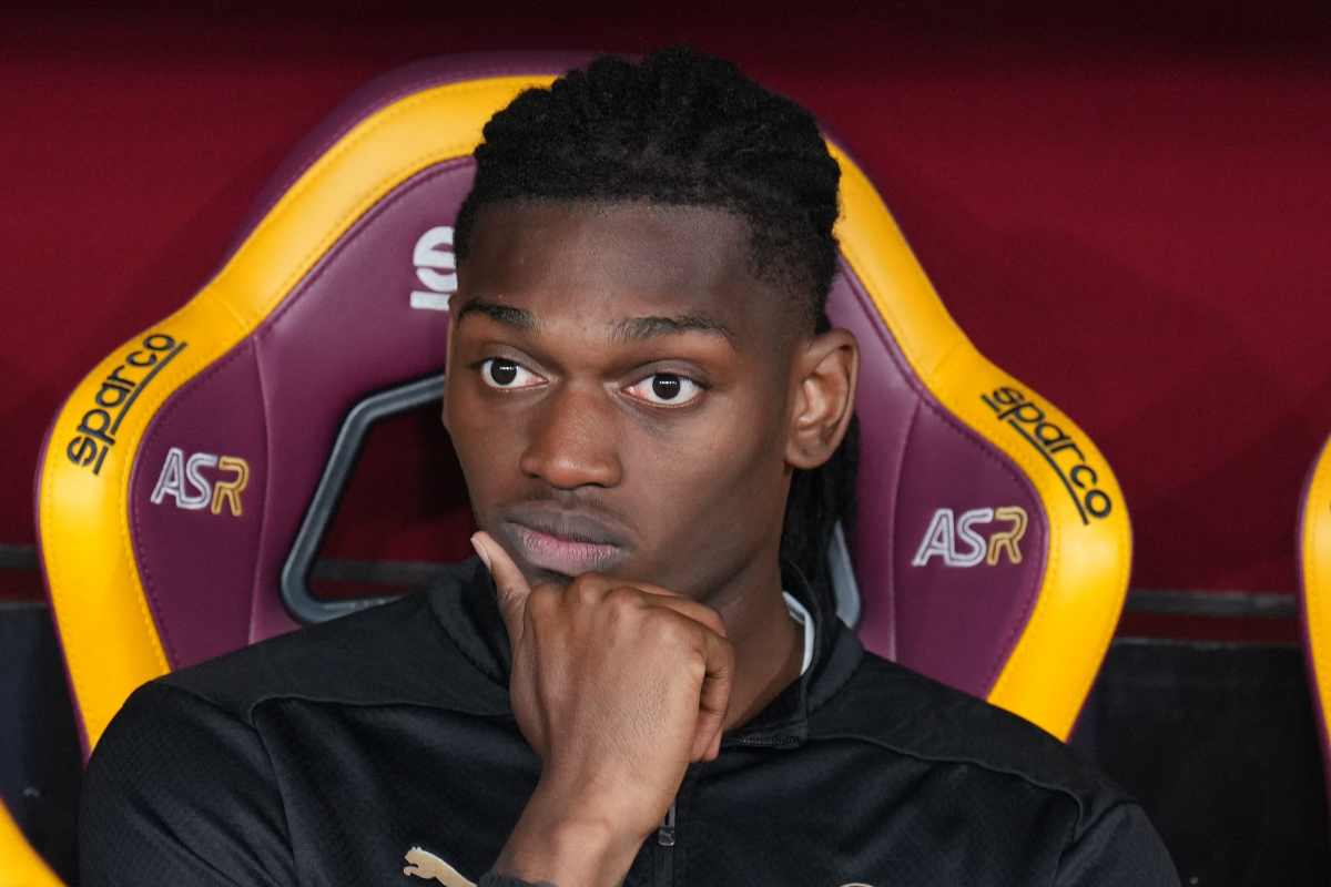 Rafael Leao in panchina