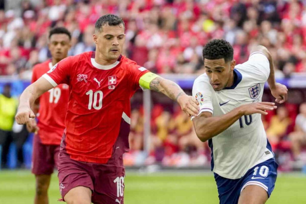 Xhaka contro Bellingham