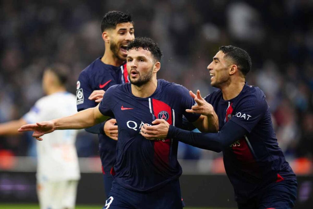 Ramos esulta con Asencio