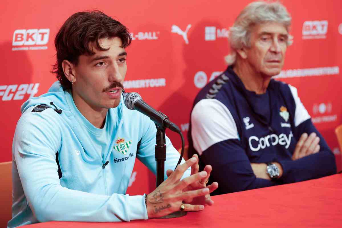 Bellerin in conferenza stampa