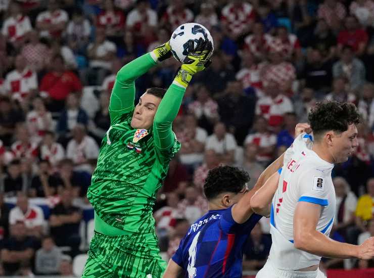 Livakovic durante una parata