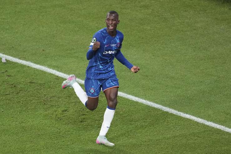 Jackson mentre esulta