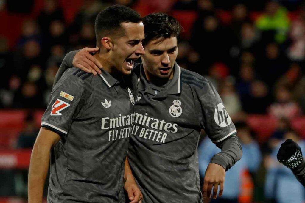 Lucas Vazquez e Brahim Diaz