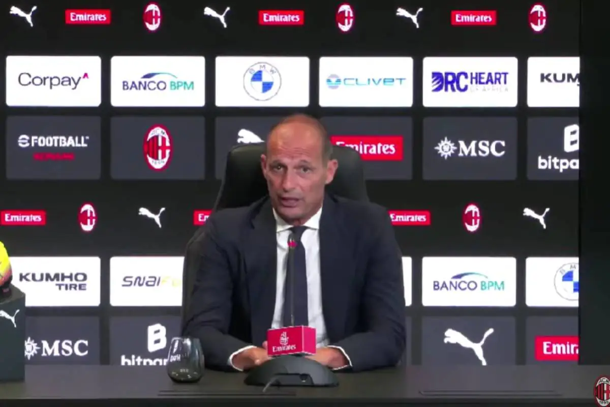Allegri conferenza stampa